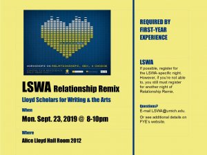 Relationship Remix Flyer