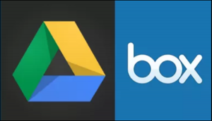 Drive and Box logos