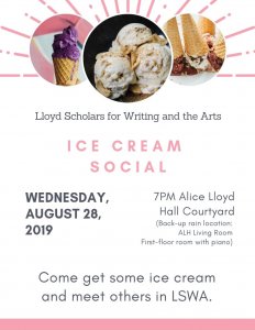 Ice Cream Social poster