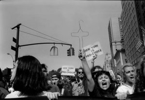 Sandra Lee Phipps, Manhattan, 1992, Pro-choice march