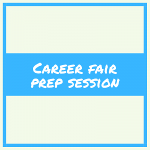 CSP Career Fair Prep