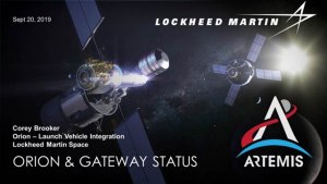 LMCO Orion and Gateway Status LMCO Orion and Gateway Status