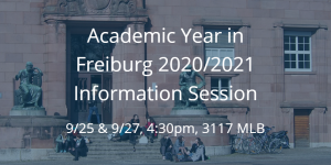 Freiburg Info Session