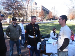 Veterans Day on the Diag