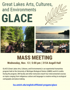 GLACE Mass Meeting