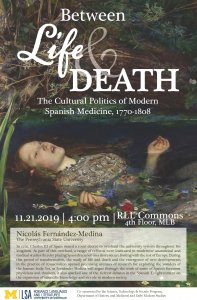 Between Life and Death: The Cultural Politics of Modern Spanish Medicine, 1770-1808