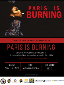 Paris is Burning Flyer