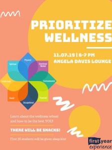 Prioritize Wellness Flyer