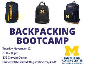Backpacking Bootcamp