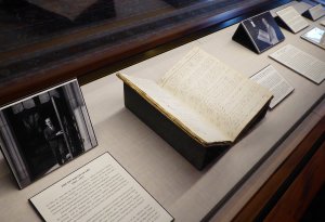 Clements Collecting History Exhibit case Clements Collecting History Exhibit case