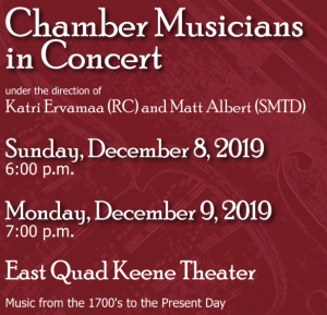 Chamber Musicians in Concert Poster