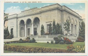 Postcard of the Clements Library