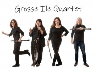 Photograph of the Grosse Ile Quartet by Carey Crays.