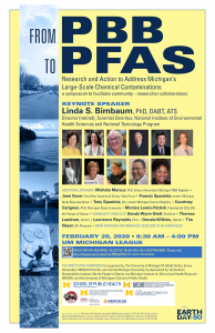 PBB to PFAS symposium Feb 20 2020