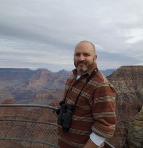 Corey Welch at Grand Canyon