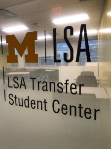 LSA Transfer Student Center LSA Transfer Student Center