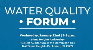 Water Quality Forum Announcement