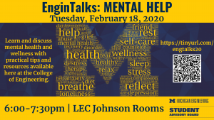 2.18.2020 EnginTalks: Mental Help