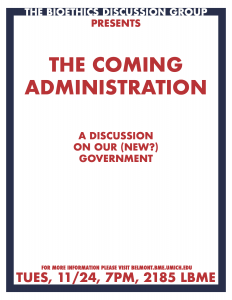 The Coming Administration