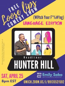 Loose Lips Comedy Show flyer