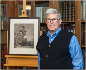 Richard Pohrt, Jr. with a selection from the Pohrt Collection of Native American Photography