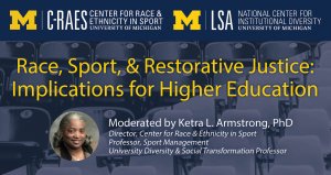 Header image includes title of webinar and headshot of Ketra Armstrong