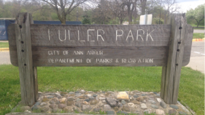 Fuller Park sign