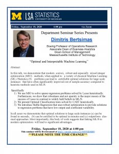 Dimitris Bertsimas Dimitris Bertsimas