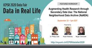 This webinar is part of the 2020 ICPSR Data Fair, "Data in Real Life." More information about the Data Fair can be found at http://myumi.ch/ICPSRdatafair2020. Please note that all attendees for this session must be registered for the ICPSR Data Fair.