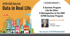 A Summer Program Like No Other: A Retrospective on the 2020 ICPSR Summer Program