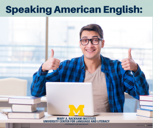 Speaking American English Graphic Speaking American English Graphic