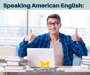 Speaking American English Graphic