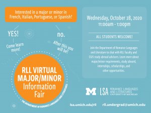 RLL Virtual Major/Minor Info Fair