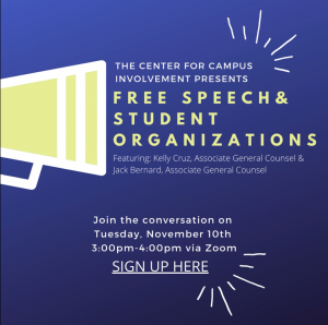 Free Speech & Student Org Flyer