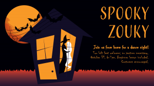 Spooky Zouky Event Poster