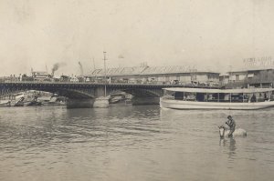 The Bridge of Spain, over the Pasig River in the Philippines, 1900/1902 (U-M Library digital collection)