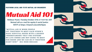 Mutual Aid 101 Flyer