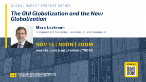 Marc Levinson talk