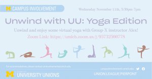 Unwind with UU: Yoga Edition