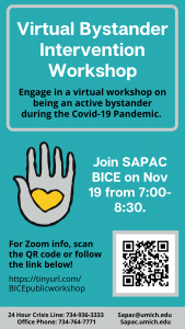 Virtual Bystander Intervention Workshop