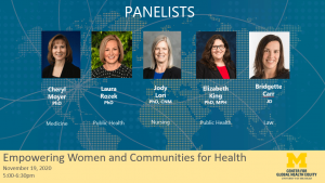 Empowering women in global health