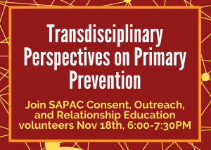 Transdisciplinary Perspectives on Primary Prevention