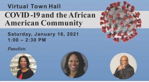 Panelists for COVID-19 and the African-American Community