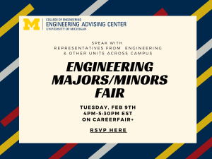 Engineering Majors/Minors Fair