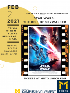 Star Wars: The Rise of Skywalker on 2/2/21