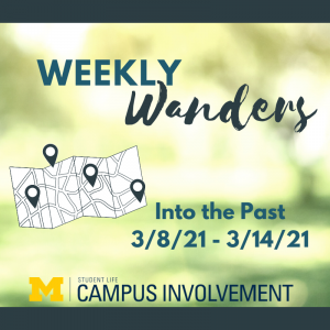 Check out something historical with this week's wander into the past!