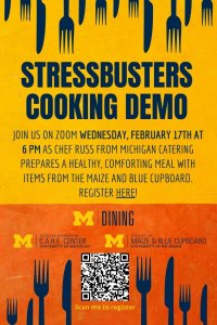 Stressbusters Cooking Demo