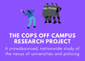 Cops Off Campus Research: A Workshop