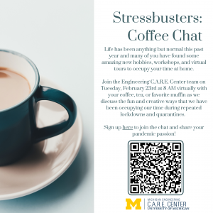 Stressbusters: Coffee Chat