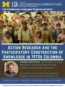 Action Research and the Participatory Construction of Knowledge in 1970s Colombia poster